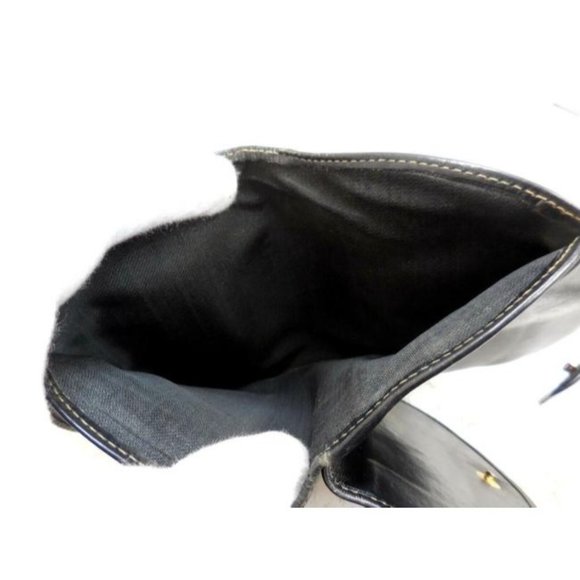 FENDI Brown Tobacco Thick Striped Coated Canvas - Picture 6 of 11